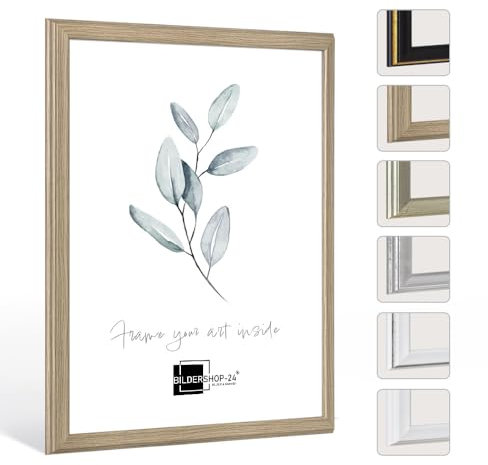 Bildershop-24 Puzzlerahmen KALYPSO Eiche Natur 60 x 80 cm (ca. 1500 Teile)