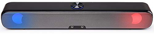 LXLTLB Soundbar Bass Surround 3D, Cassa pc 2.0 Canali Portatile per Computer TV Soundbar con Cavo e Wireless (Senza Fili) con Connessione Soundbar TV, Home Theater