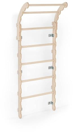 MAMOI® Klettergerüst Indoor, Sprossenwand für kinderzimmer, Turnringe Kinder für Klettern, Kletterwand und spielgeräte, Turngeräte mit Klimmzugstange für drinnen, Sportgeräte