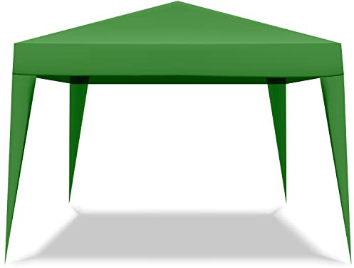 Telo di copertura per gazebo 3x3 mt. Copertura di ricambio per gazebo pieghevole 3x3 mt. Colore bianco, verde o blu.