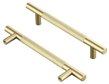 AITITAN 10 Stück Griffe Möbel Schrankgriffe Gold - Küchengriffe 160mm Lochabstand Griffe Für Küchenschränke, Griffe Schrank and Goldene Griffe
