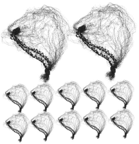 Ipetboom 200stücke Unsichtbare Haarnetze Aus Nylon Elastisches Mesh Für Duttfrisuren Atemberaubende Haarnetz-zubehör Für Professionelle Tänzerinnen Und Frisurenpflege