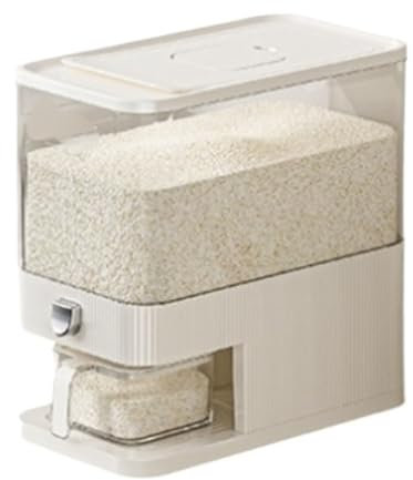 HYKJCSS Müslispender Cornflakes Behälter 22Lb Reis Spender Getreide Getreide Lagerung Container Eimer Mit Deckel Küche Haushalt Luftdichten Halter Müslispender Küche(22lbs)