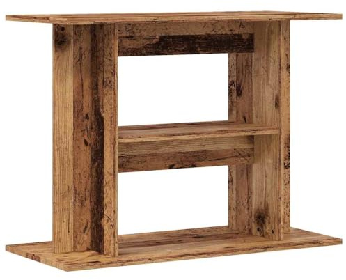 vidaXL Aquariumständer Altholz 80x35x60 cm Holzwerkstoff