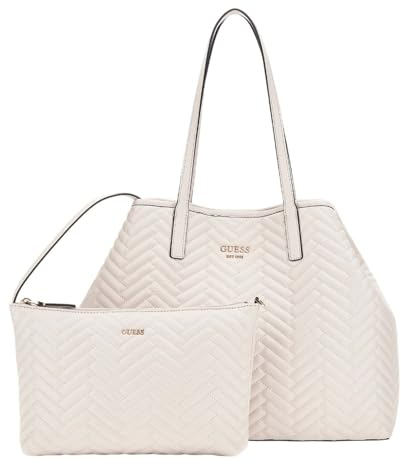 GUESS Vikky II Large 2 In 1 Tote Bag L Stone