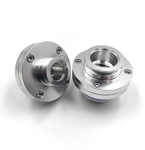 JRXFXEKW Clapet Anti-Retour unidirectionnel en Ligne à Vide à Trois Pinces en Alliage d'aluminium KF25, 1 pièce, Joint torique