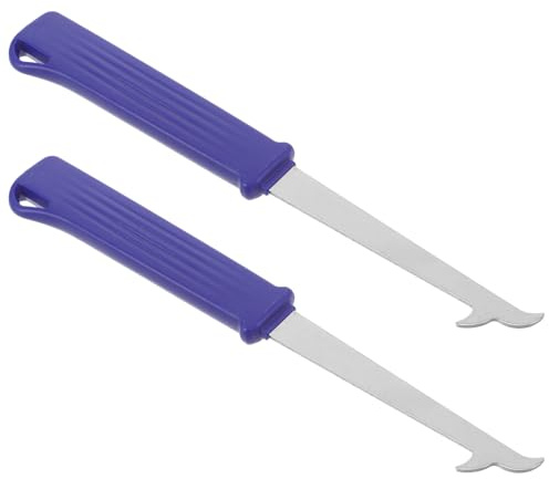 EPIGEIST Strumento la Pulizia Fontane D’Acqua Esterne 2 Pezzi con Gancio per Rimuovere Detriti, Bastoncino per Scarichi e Accessori per Laghetti da Giardino con Impugnatura