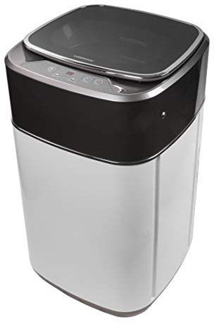 Farberware Professional FCW10BSCWHA 1.0 Cu. Ft. Portable Clothes Washer with 7-lb Load Capacity, Silver & Chrome