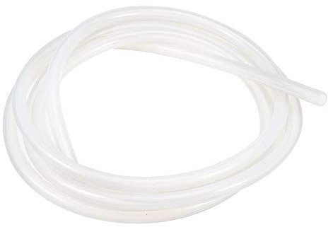 Yesallwas Silikonschlauch 7mm ID x 10mm OD 2 Meter Länge, Schläuche Flexibler Schlauch Klar Wasser Luft Rohre für die Pumpe übertragen (7mm ID x 10mm OD 2 Meter)