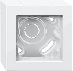 AP-Gehäuse 1f + Rahmen Gira E2 Reinweiß GIRA 106129