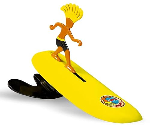 Frescobol 1946 SurferDudes Sam Sumatra | Surf Beach Game för barn | Vågdriven mini-surfing | Beach Toy Wave Powered