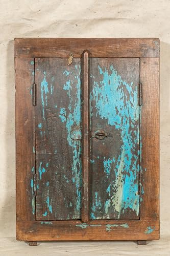 Biscottini Porta Interna Finestra L62XPR9XH45 CM - Porta in Legno - Porte da Interno ed Esterno - Arredo casa