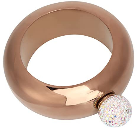 Akozon Petaca con Brazalete de Acero Inoxidable: Petaca única, Jarra de Pulsera para Vino y Alcohol, Bailar, Fiesta de Cumpleaños, Discoteca, Bar, Viajes y