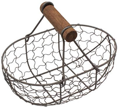 Dcaknri Obstkorb für Konserven, Kartoffeln, Zwiebeln, Aufbewahrungsschrank, robuste Aufbewahrung, Metall, Display, Fotografie-Requisiten