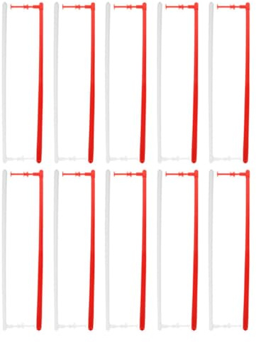 HANABASS Solid Windmill Pole 0.3 Inch Durable Plastic Rods for Diy Windmill Craft Projects Garden Spinners Replacement Parts Outdoor Pinwheel Accessories