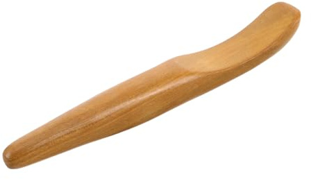 HAPINARY Massagestab aus Naturholz Multifunktionales Manuelles Gua Sha Massagegerät für Gesicht Hals Füße und Beine Meridianaktivierung Aromatischer Holzduft Universelles Muskelmassage