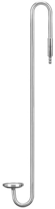 MiOYOOW Aquarium CO2 Diffusor, CO2-Zerstäuber aus Edelstahl 304, Kohlendioxid Diffusor Aquarium Zerstäuber mit Rückschlagventil für Bepflanzte Aquarien