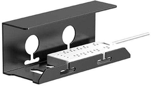 Office Cable Management Desk Tray Verstile Desk Cable Tray Wall Mounted Wire Storage Holder Under Table Cable Box