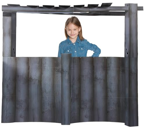 Engrowtic 47 H Nativity Stable Cardboard Cutout Stand up Nativity Scene Decoration Christmas Themed Backdrop Life Size Photo Props for Christmas Pageant Xmas Religious Sunday School Decoration