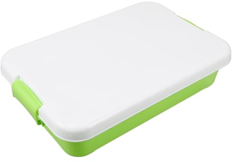 FUNNETOYU Scatola Portaoggetti per Giocattoli Vassoio Sabbiera Portatile in Plastica Resistente Contenitore e Versatile per Attività Esterne e Giochi Sabbia