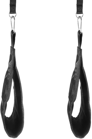GLEAVI Cintura per Allenamento Addominale a Sbalzo Elastica Set da 1 Paio Compatibile Barre per Trazioni Attrezzatura Fitness per Esercizi di Sollevamento Gambe e Tonificazione Core
