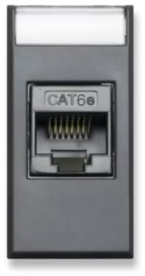 AVE 445027C6 Presa RJ45 Cat.6 UTP TEKLA 1M