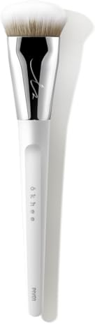 [SOO ADOR] okhee WHITE JADE Foundation Brush PIV01 - Flawless and Smooth Foundation Application for Radiant Skin | Designed by K-Pop Makeup Expert Seo Ok | Makeup Brush Base Brush