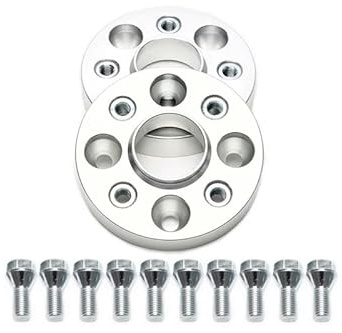 Spurverbreiterung Festverschraubtes System Set mit Zentrierung für OEM Schrauben M12x1.5 4x100 Nabenlochbohrung 57,1 Seite: 20/25 / 30mm pro Achse: 40/50 / 60mm 1039048 (25mm)