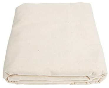 Yardenfun Baumwoll Abdeckplane Wiederverwendbar 160x400cm Boden Möbel Schutz Malerplane für Renovierung Heimwerker