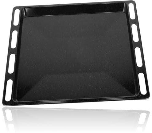 SPARES2GO Oven Grill Tray Drip Pan Universal C00137834 Full Width Bottom Base 447mm x 360mm