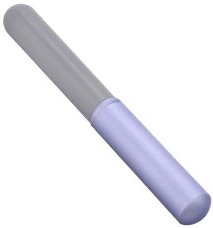 SOLUSTRE Lippenpinsel Kleiner Rund Mit Kappe Weich Multifunktionaler Lippen Und Concealer Applikator Tragbares Make up Zubehör Für Reisen