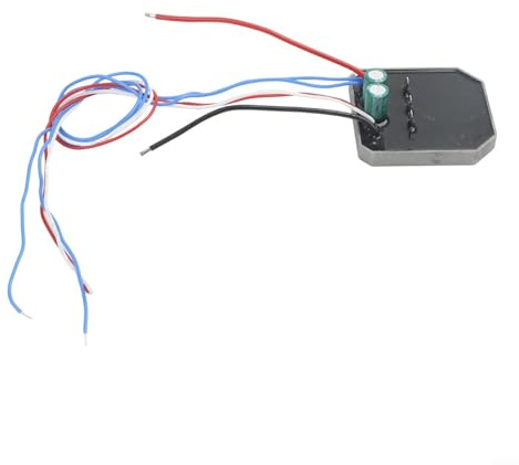 Scheda di controllo 32V/36V/42V per decespugliatore brushless, scheda driver con indicatore LED per tosaerba agli ioni di litio, nero