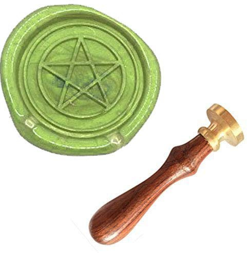 MNYR Vintage Stern Pentagramm 5 Sterne spitz Symbol Classic Comic Wax Siegelstempel Verzierung Party Evelope Hochzeit Einladung Geschenk Weinpaket tolle Idee Wachssiegel Stempel Set