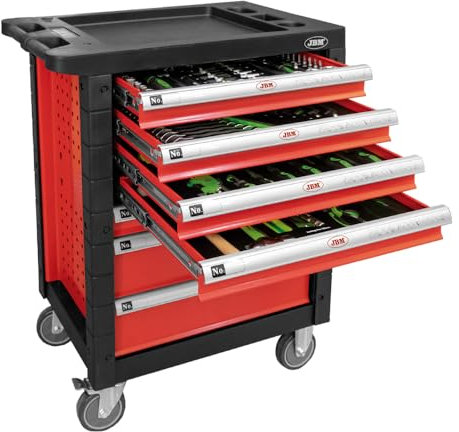 CARRO DE HERRAMIENTAS 7 CAJONES - ROJO