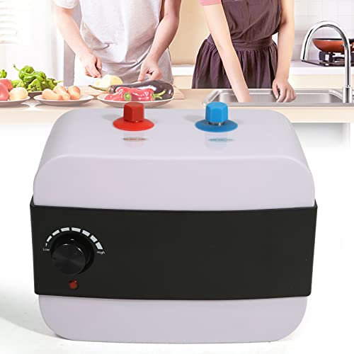 Mini calentador de agua caliente de 6 litros, para debajo de la mesa, 1500 W