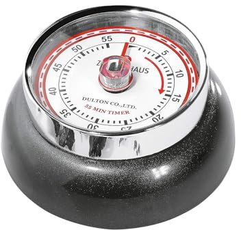 Zassenhaus Küchentimer Speed, anthrazit metallic, Ø 7 cm, mechanisch