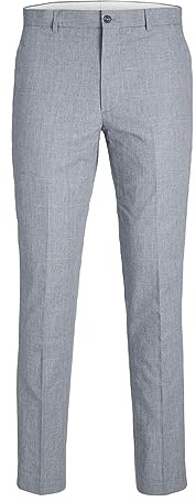 JACK & JONES Herr Jprsolaris byxor Noos kostymbyxor, Kashmir blå/passform: supersmal passform, 52 SE