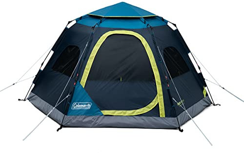 Coleman Camp Burst 4-Person Dark Room Camping Tent
