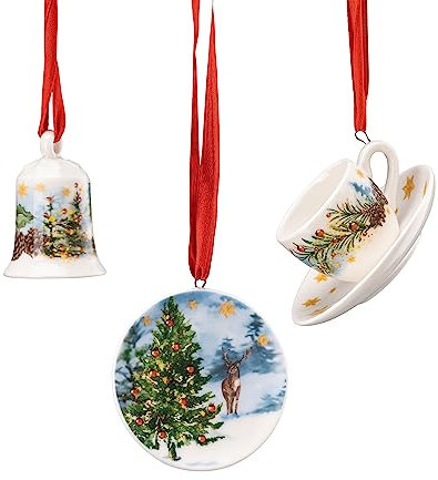 Hutschenreuther Sammelserie 2023 Am Weihnachtsbaum.. Mini-Set 3tlg. Tasse, klein