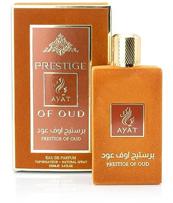 Ayat Perfumes – PRESTIGE OF OUD 100 ml – Eau de Parfum Femme – Fragranza araba orientale – Profumo Dubai Prodotto e progettato negli Emirati Arabi Uniti