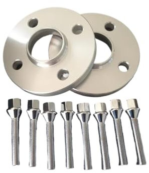 DZSYINGLONGSM Spurverbreiterung Distanzscheiben Für E30 Für M3 318 325 10 Mm/12 Mm/15 Mm/20 Mm Dick 4 X 100 57,1 Is Nabenzentrierte Spurverbreiterungen 8 12 X 1,5 Radschrauben Distanzscheiben(12mm)