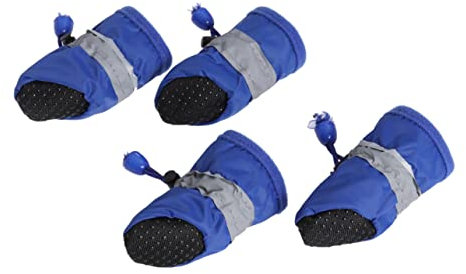 BESPORTBLE Hundestiefel rutschfest Gummisohle Für Kleine Und Mittlere Hunde Pfotenschutz Outdoor Schuhe Für Haushalt Und Welpen