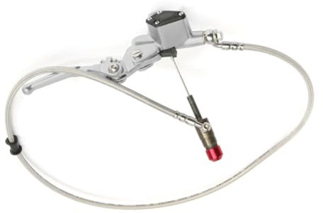 BESPORTBLE 1.2m Hydraulischer Und Kupplungszylinder Für Dirt Kabel Silber Anwendung Für Offroad-motorräder Mit Installieren