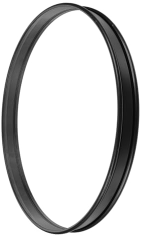 14-zoll Spannreifen für Snare Drums, Schwarzes Metall, Ersatzteil | Trommelzubehör für Schlagzeug, Wear Resistant Ausführung, zur Verlängerung der Lebensdauer