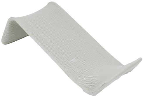 BÉABA Ergonomische Baby-Badewippe – Für Neugeborene, Anti-Rutsch, Schnell Trocknendes Mesh-Gewebe, Leicht zu Reinigen – Farbe Grau Samt