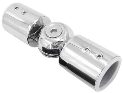 Pinces de douche en acier inoxydable - Systèmes de montage sécurisés - Connecteur de porte résistant - Pour salle de bain - Accessoires de matériel de salle de bain