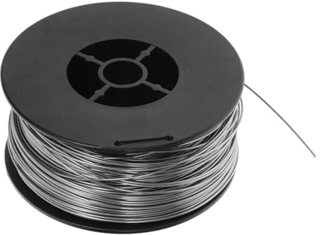 ARTSEWPLY Alambre de Soldadura de Acero al Carbono sin Gas Núcleo Fundente para Reparación Ferroviaria Tanques y Fabricación Alta Penetración y Fácil Eliminación de Resistente y Duradero