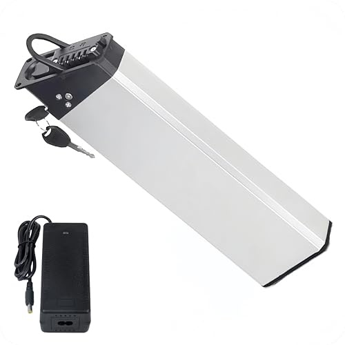 Dorxmuta Ebike Batteria 48V5Ah per Engwe Pro 2/EP-2 Pro Mate X, Engwe Engine X pieghevole agli ioni di litio Pacchetti di batteria di ricambio per motori 240W (48V17.5Ah 420mm)
