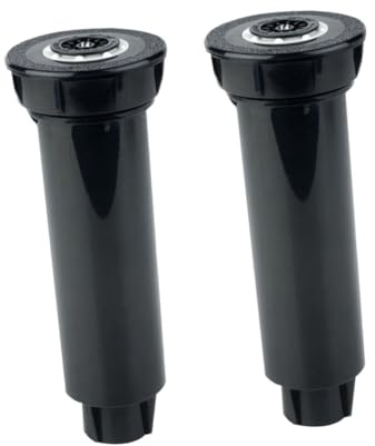 OSALADI 2piezas Rociador Subterráneo Automático Retráctil Para Riego De Jardín Aspersor Emergente De Césped Aspersor De Agua Para Riego De Césped Para Áreas Verdes y Jardines