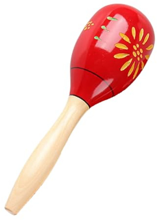 Sandhammer aus massivem Hartholz, Holzschüttler, Maracas, Rassel, Percussion, Musikinstrument, Lernspielzeug, Hand, Hand